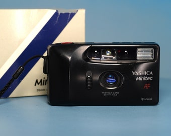Yashica Minitec AF Compact Vintage Film Camera