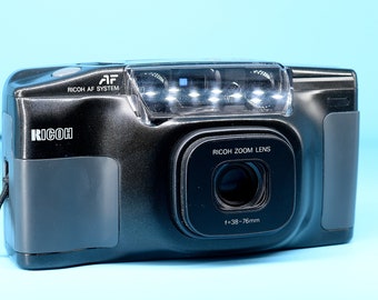 Ricoh AF 35mm Compact Camera with 38-76mm Zoom Lens