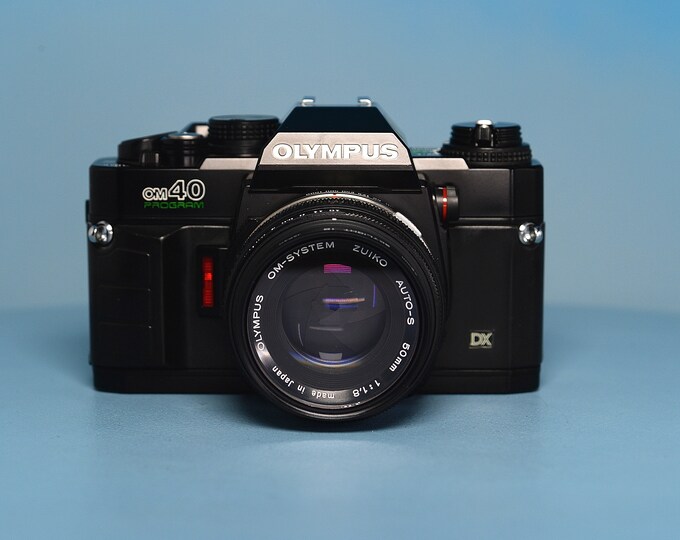 Olympus OM40 Program Vintage 35mm SLR Film Camera Etsy