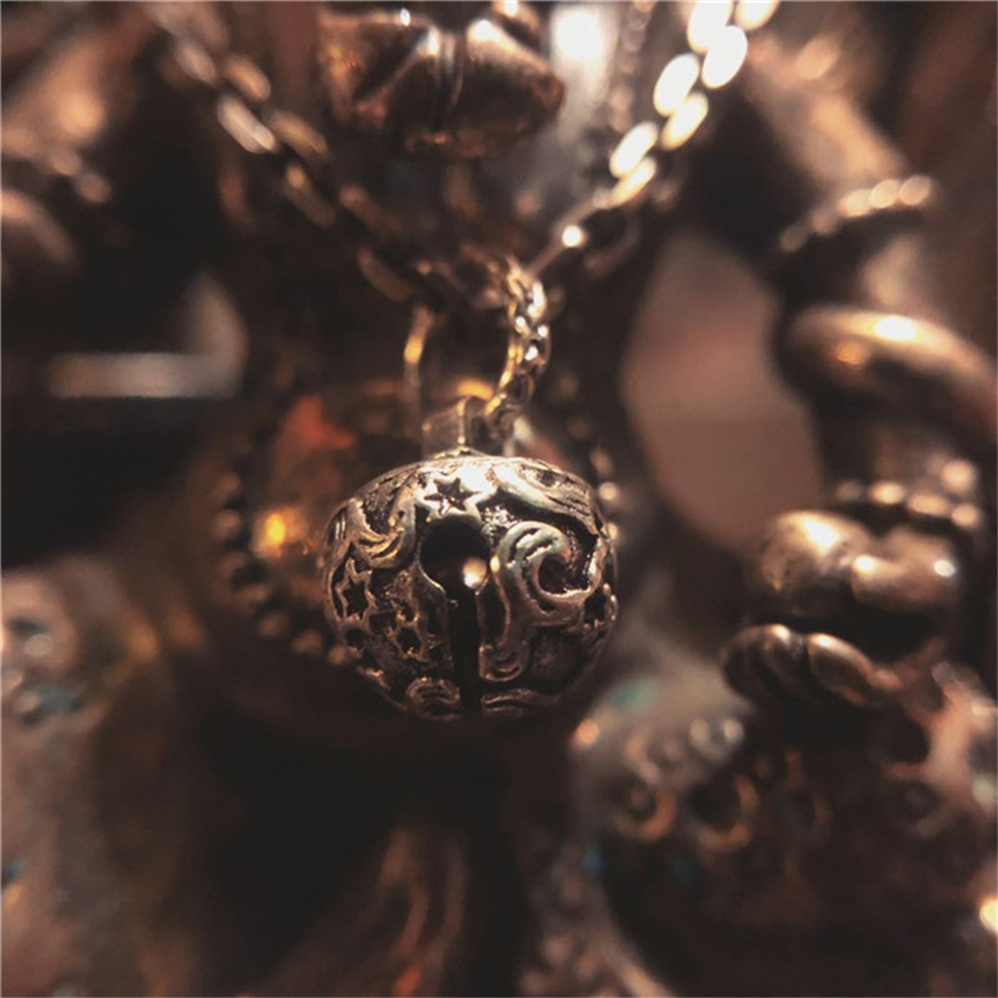 Exorcism Bell 925 Silver Pendant Necklace Amulet Necklace Etsy