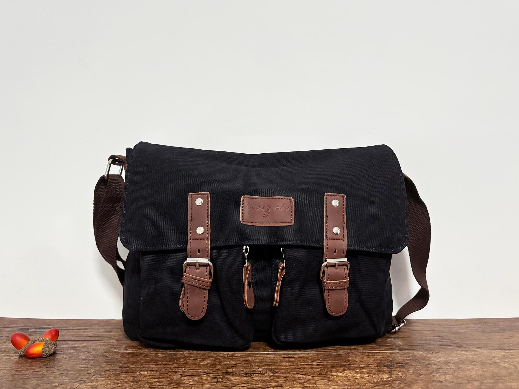 Canvas Sling Bag for Men Canvas Shoulder Bag Traveling Bag Massenger Bag Hiking Bag for Him Christmas Day for Him Crossbody Bag Etsy Canada