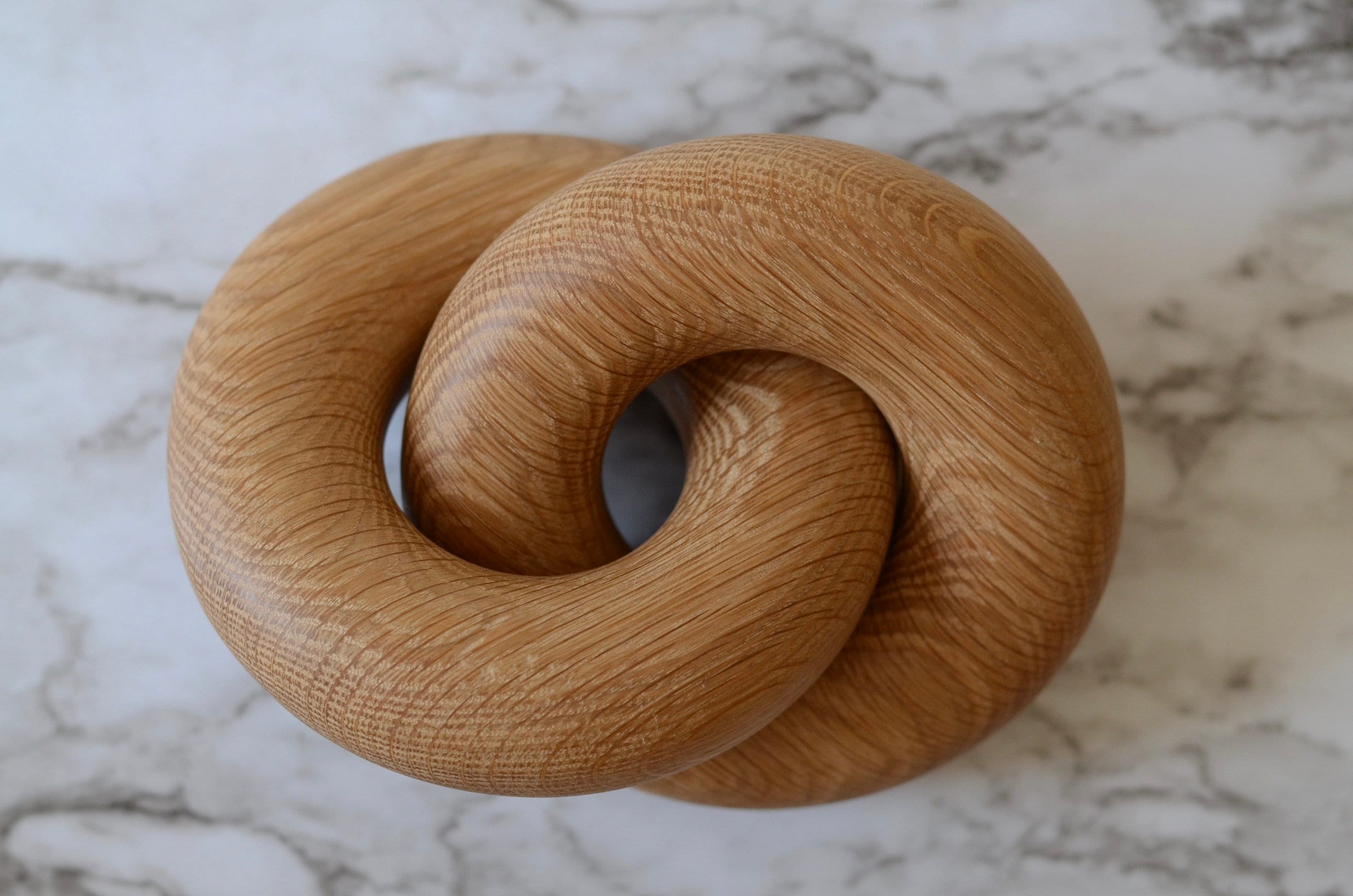 Wood Knot Decor Decorative Infinity Chain Link Natural Etsy