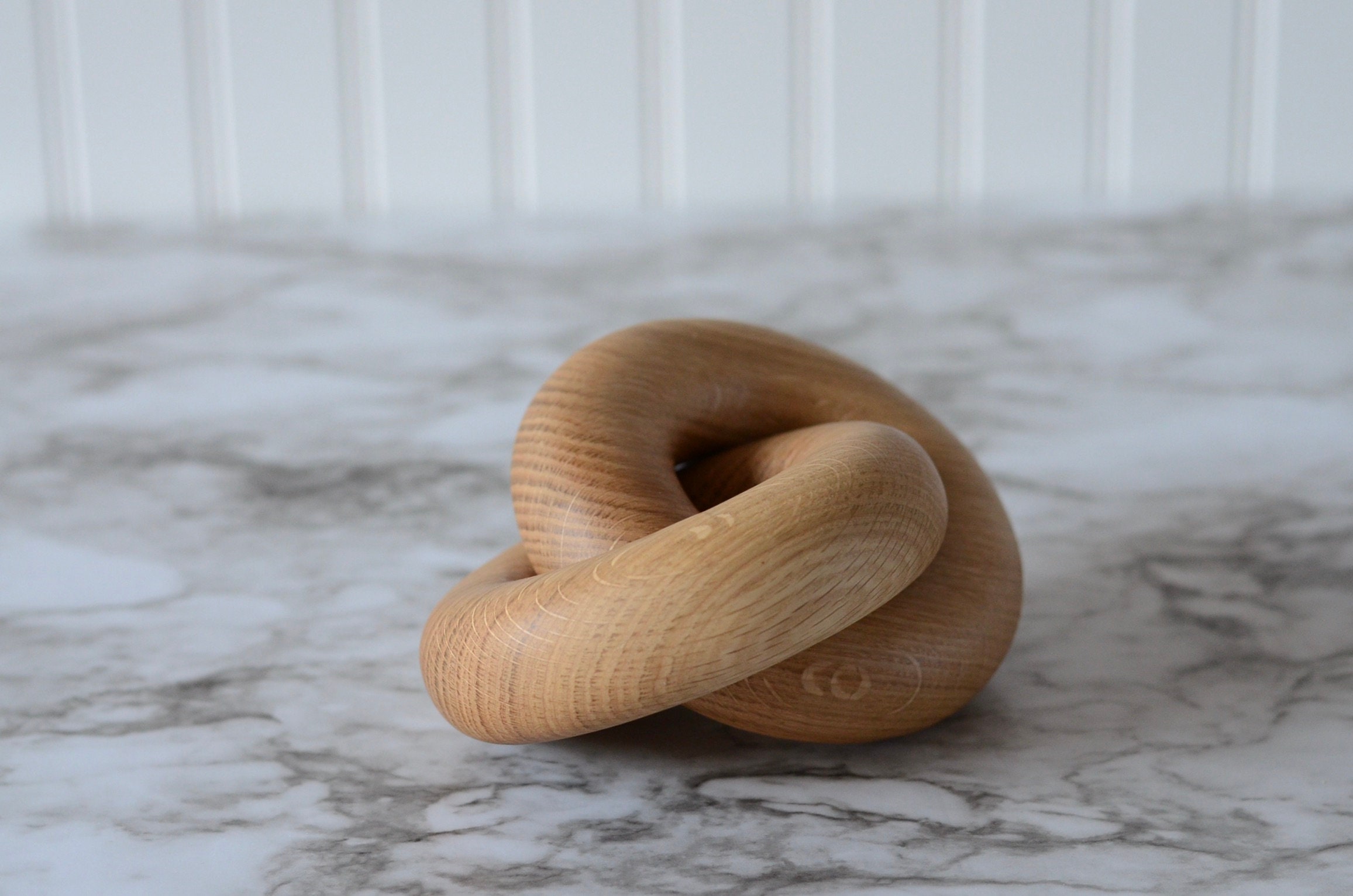 Wood Knot Decor Decorative Infinity Chain Link Natural Etsy