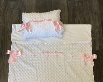 personalised pram quilt sets