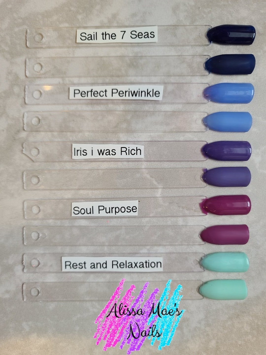 Classy Full Set of Nails, One Color Set of Nails, Matt or Glossy Nails