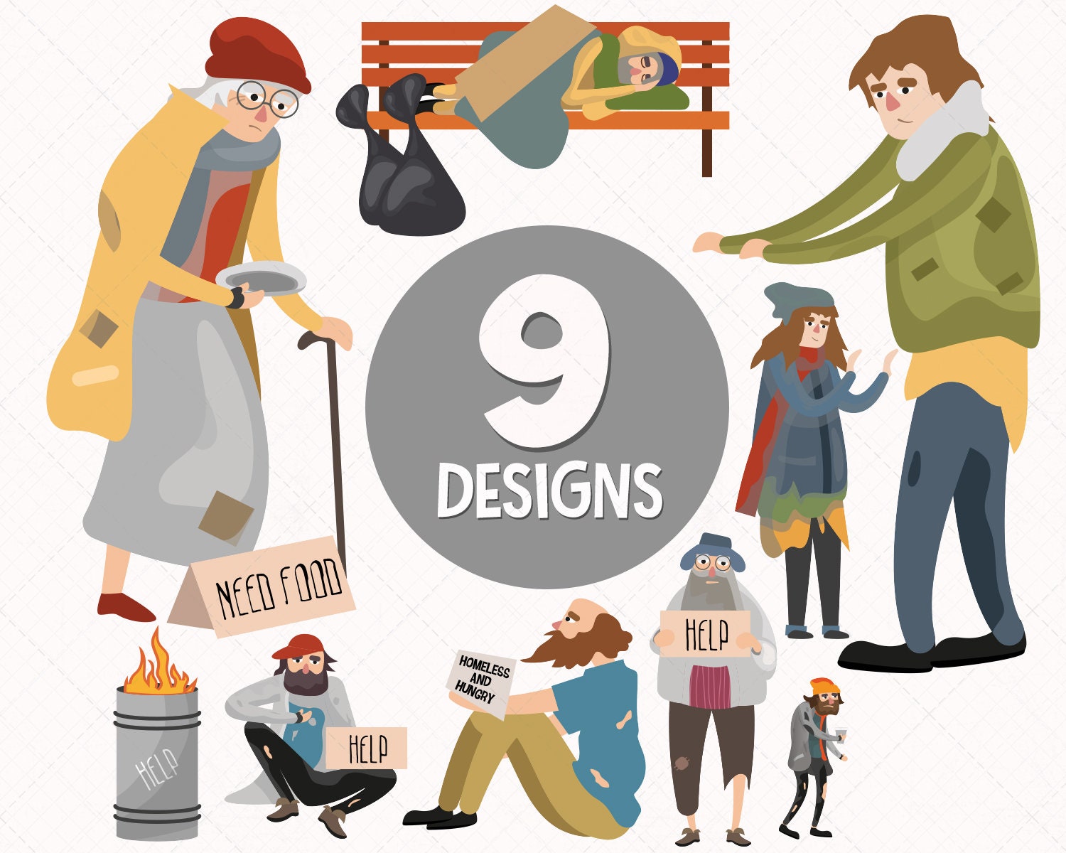 9 Homeless People Cartoon SVG Unemployment People SVG - Etsy Ireland 9 Homeless People Cartoon SVG Unemployment People SVG - Etsy Ireland