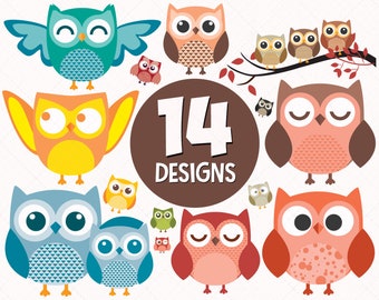 Personalized Address Labels Cute Owl Family Buy 3 get 1 free bx 253 
