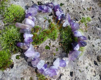 Amethyst Gemstone Bracelet