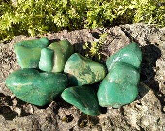 Buddstone (African Jade) Tumble Stone, Heart Chakra