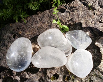 Clear Quartz Tumblestone, Master Healer, All Chakras