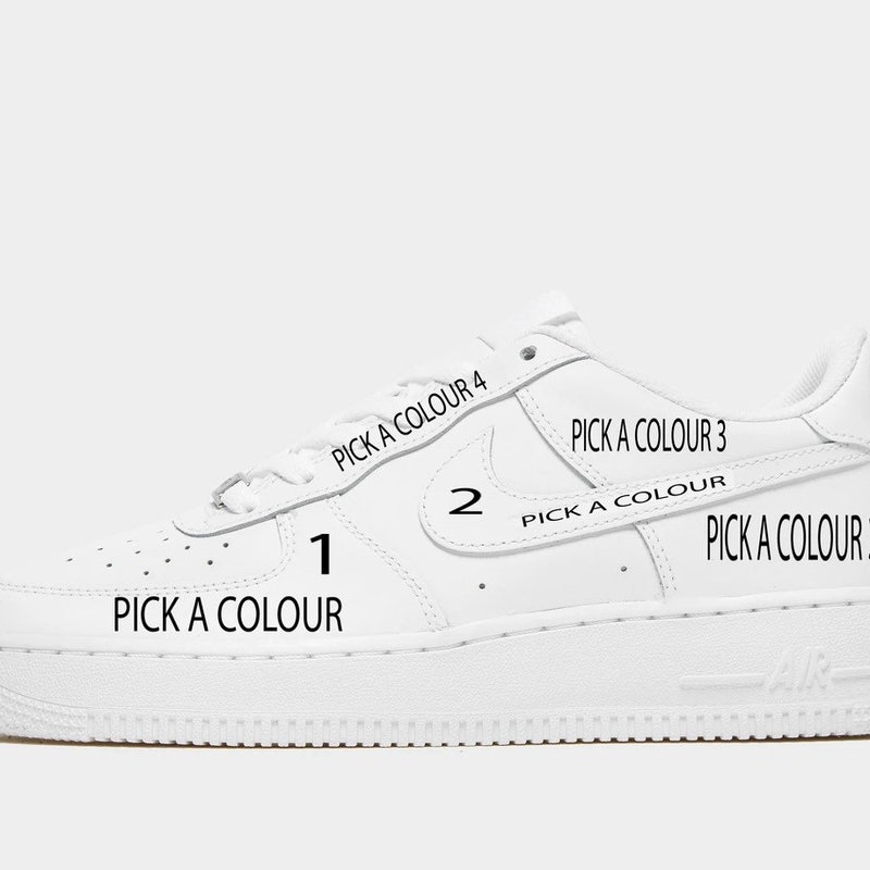 air force 1s coloured