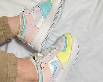 Pastel nike shoes | Etsy Nederland