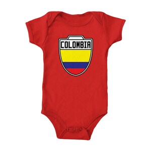 Colombia Baby Jersey Soccer Jersey Body De Bebé Colombia 