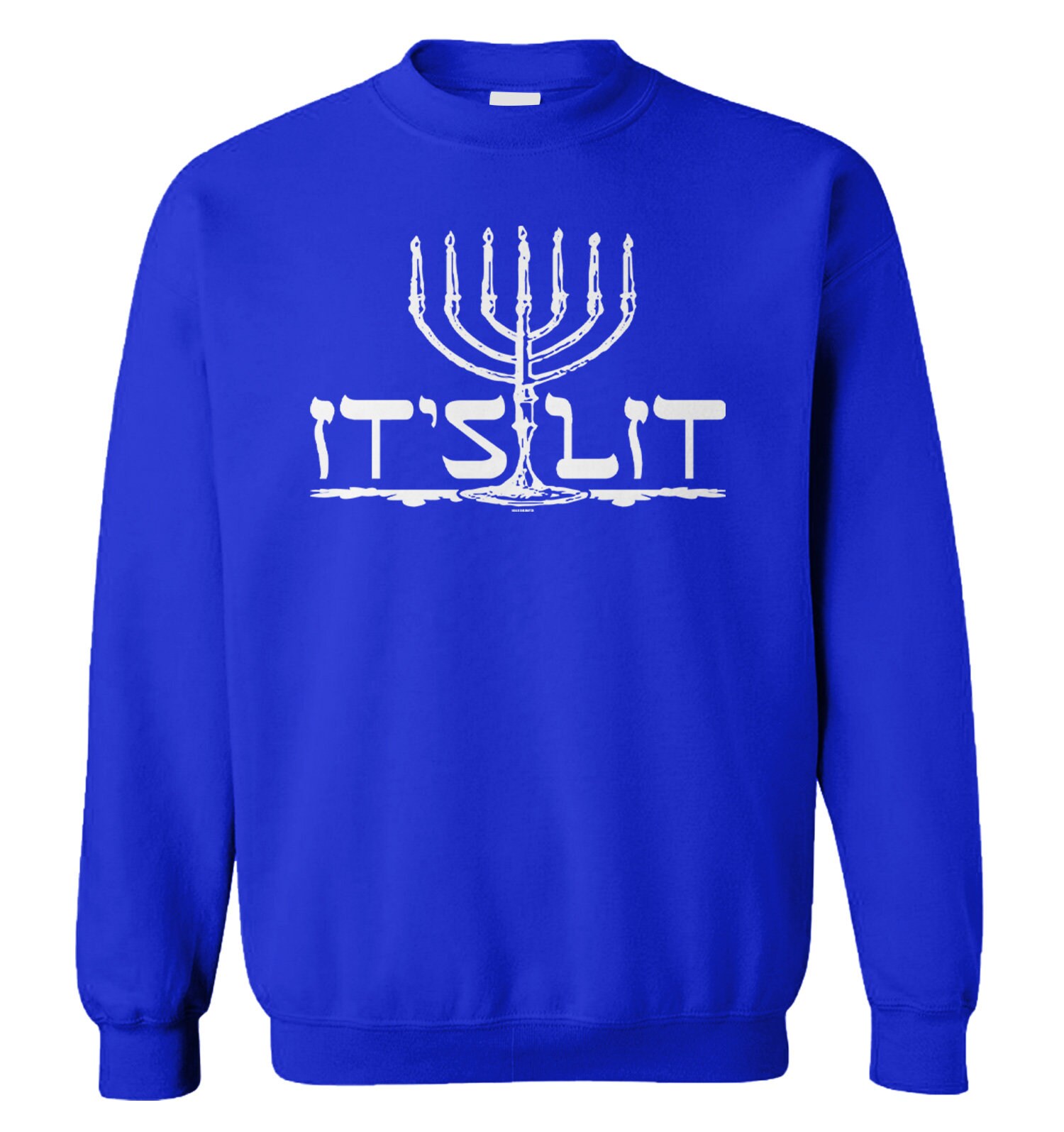 It's Lit Menorah Unisex Sweater 