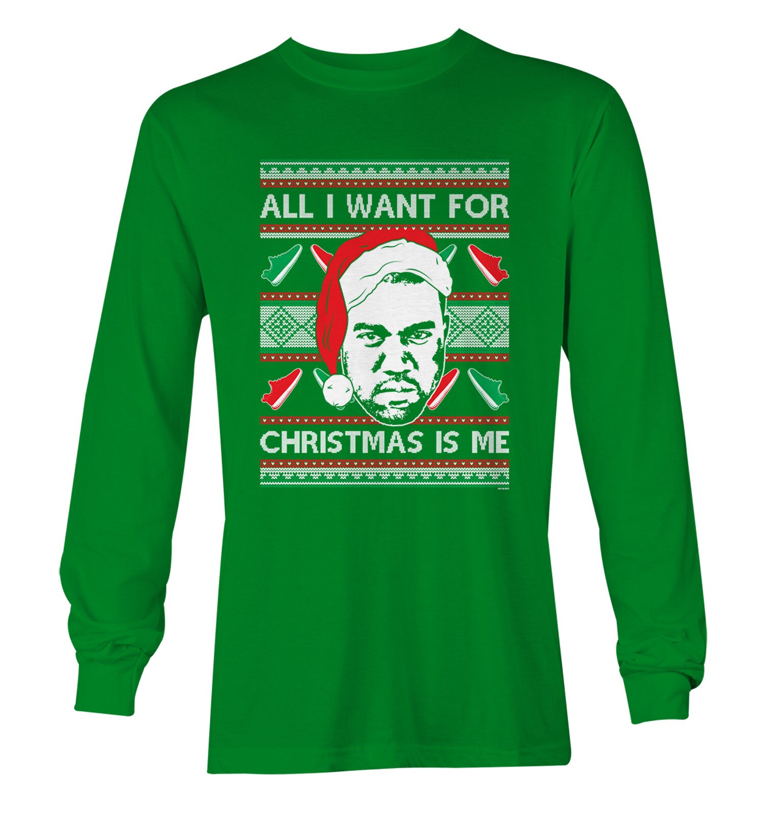 All I Want for Christmas is Me Unisex Long Sleeve Shirt Rap - Etsy