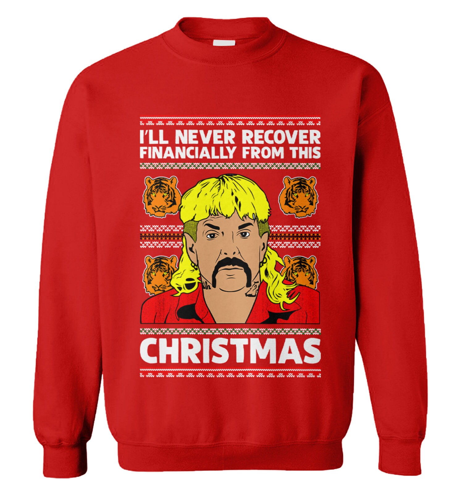 Ugly Tiger Sweater - Etsy