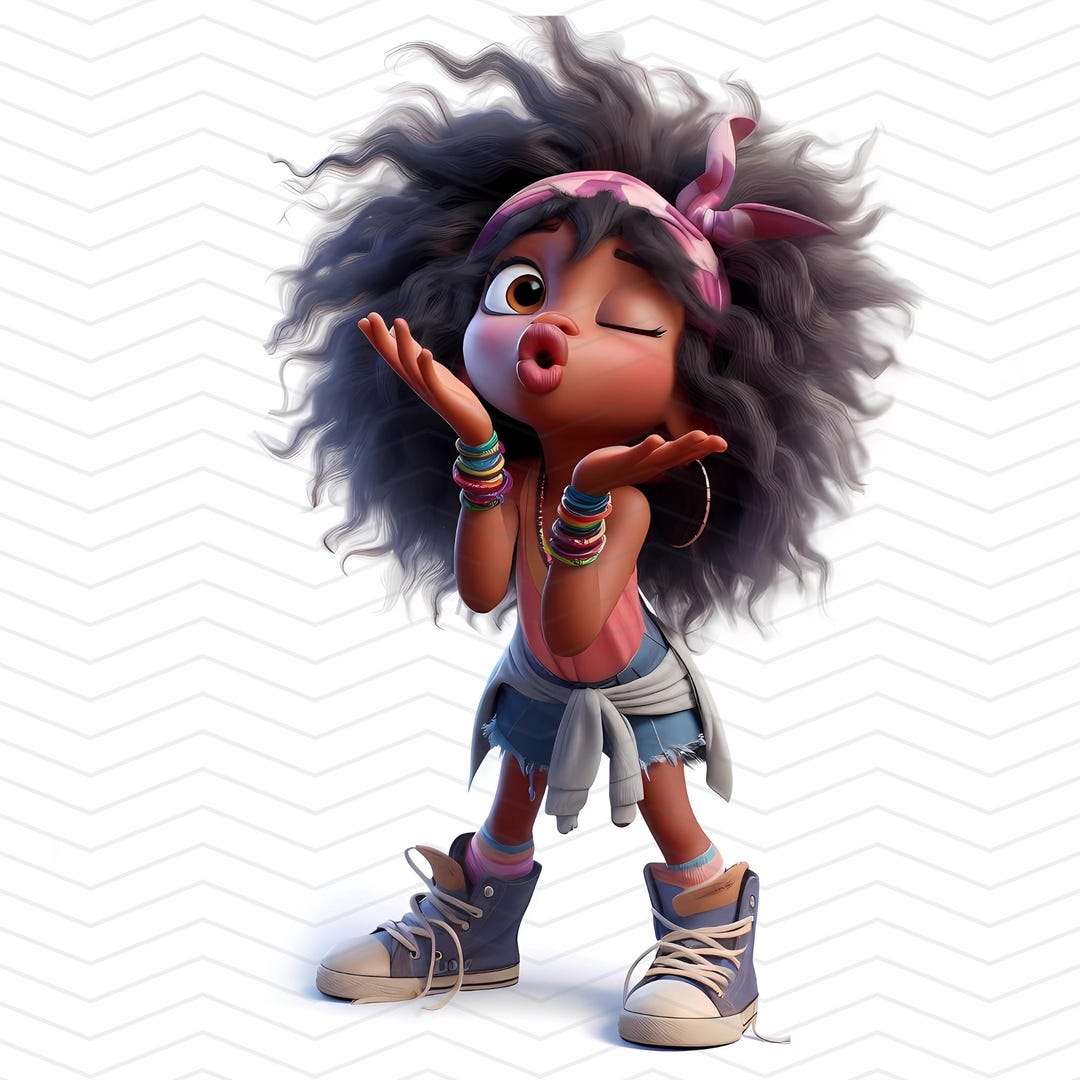 Quirky Hippie Girl Clipart: Commercial Use Graphics (300 DPI Jpgs, Digital  Download) - Etsy, image size:1080x1080