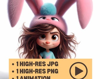 Animated Clipart: 5 Second Looping MP4 Digital Sticker