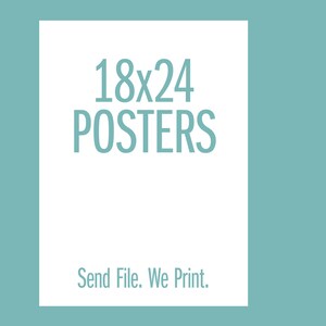Custom Poster Printing - Custom Print Poster - Poster Printing - Personalized Poster - Movie Poster - Family Photo Poster - Wedding Poster