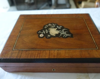 jewelry box xix marquetry Napoleon III