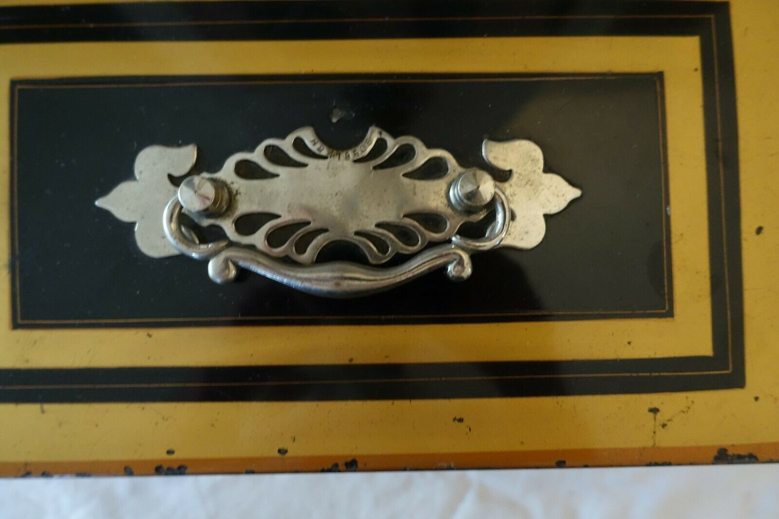 Caisse Coffre Fort Banque Metallique Angleterre Xix