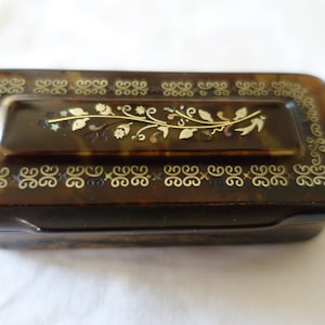 vintage french snuff box  XIX