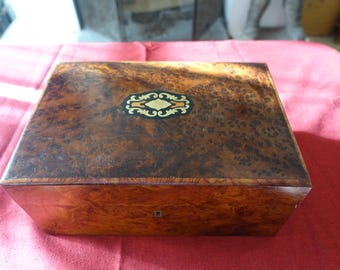 large Napoleon 3 Boulle marquetry jewelry box