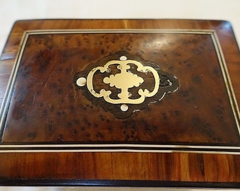 box scents / jewelry / cellar smells Napoleon 3 Boulle marquetry