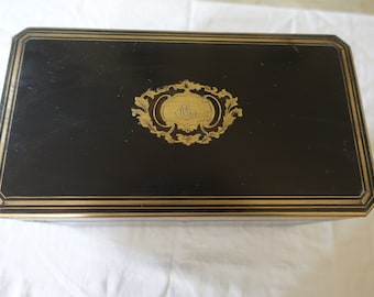 antic french jewelry box vintage napoleon 3