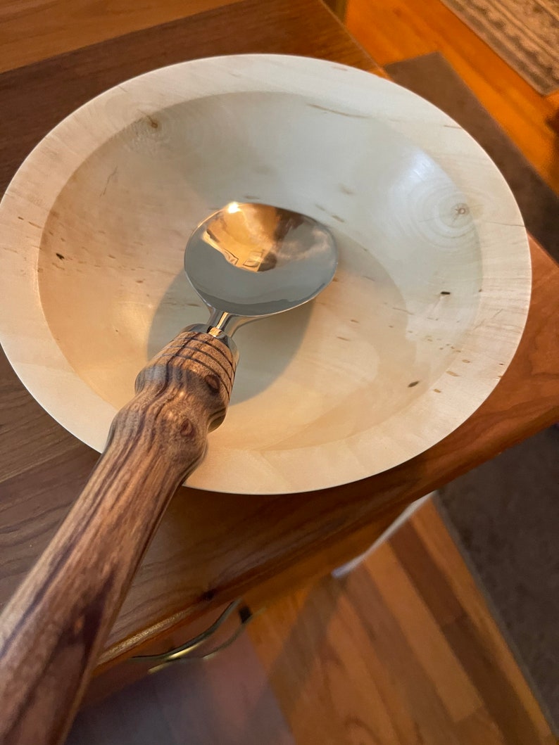 Ice Cream Paddle With Handmade Wooden Handle Etsy Canada