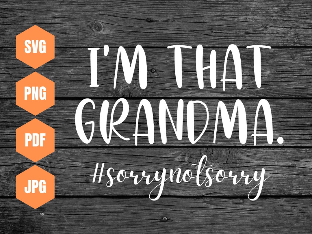 Oma lustige Spruch Oma lustige Spruch ich bin das Oma Sorry Etsy Schweiz