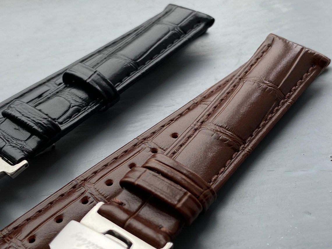genuine breitling leather strap