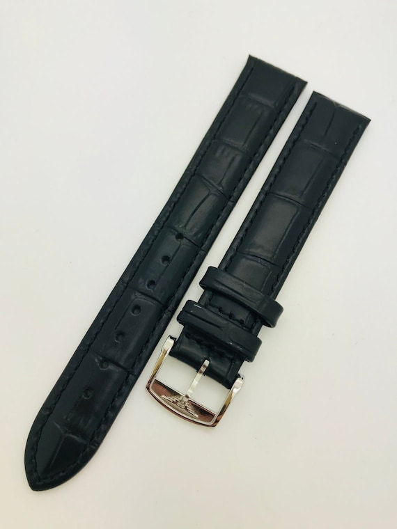 New Longines 18mm/20mm Black Genuine 