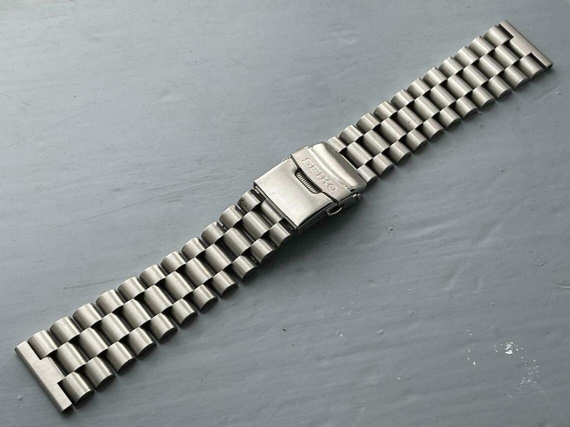 NEW Seiko 20MM/22MM PRESIDENT Stainless Steel Watch Strap Flat - Etsy