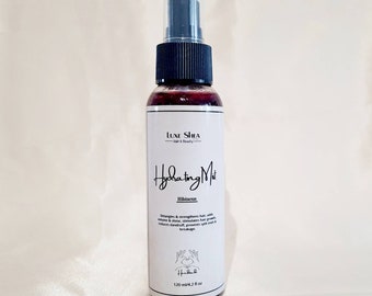 Hibiscus hydrating detangling hair mist