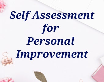 Self Assessment for Personal Development Workbook | E-book
