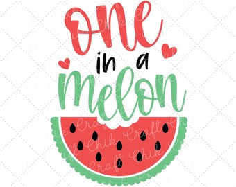 Download One In A Melon Svg Etsy