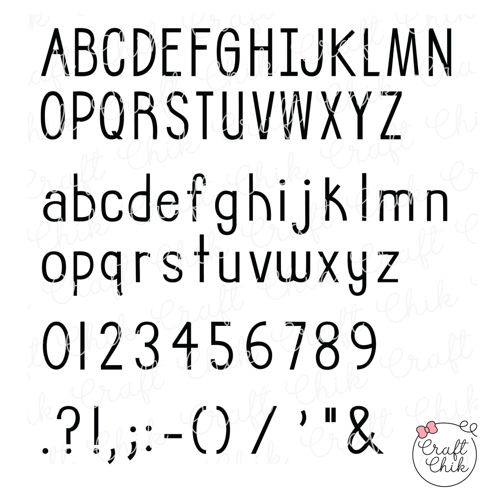 It's Elementary Font Font Svg dxf Font Svg Fonts cute | Etsy