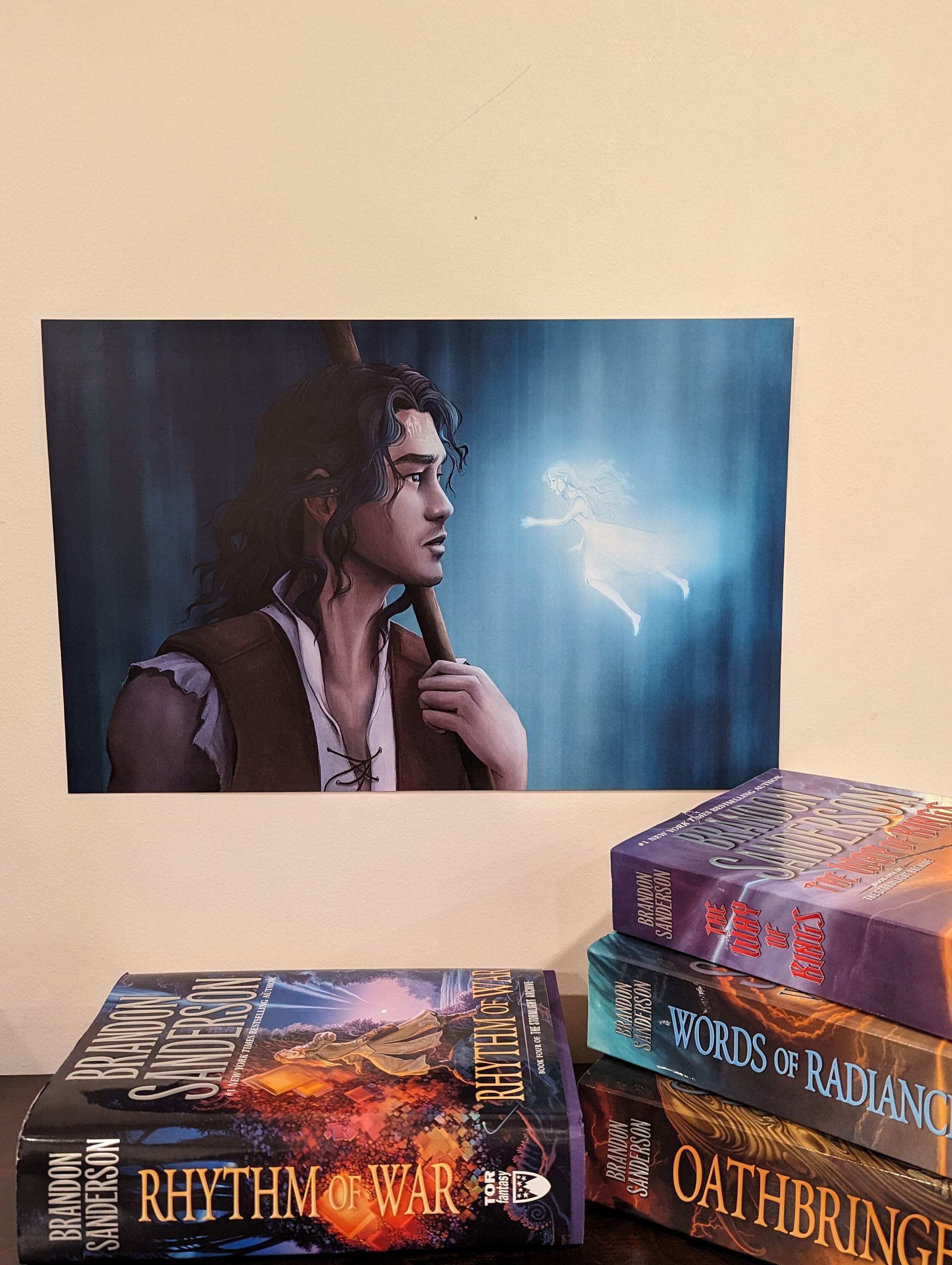 Hope Stormlight Archive Fanart Cosmere Inspired Art Print - Etsy