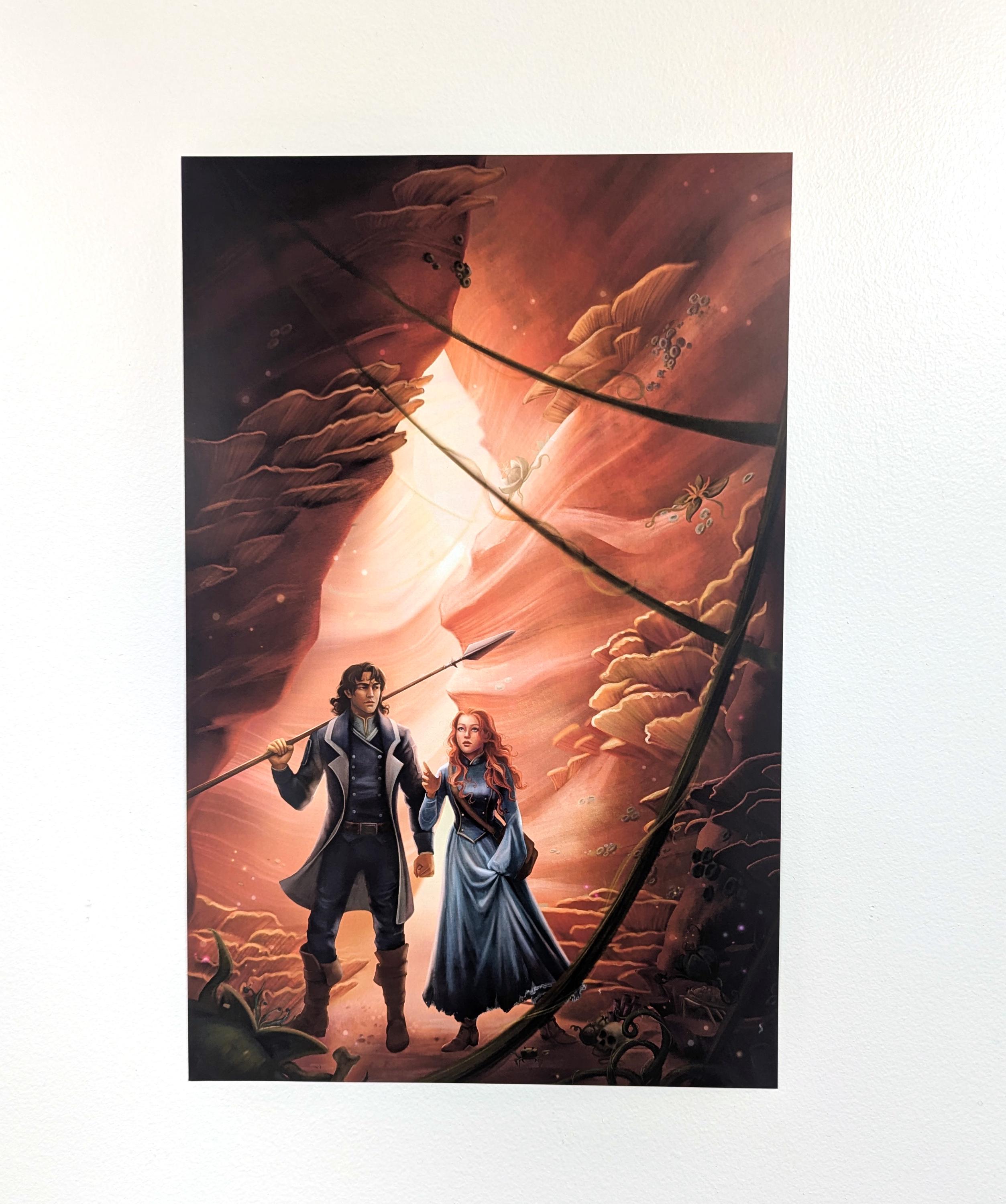 In the Chasms - Stormlight Archive Fanart - Cosmere Inspired Art - Etsy