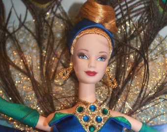 The Peacock Barbie - Etsy