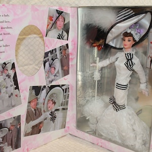 My Fair Lady Barbie as Eliza Doolittle in ribbons and lace