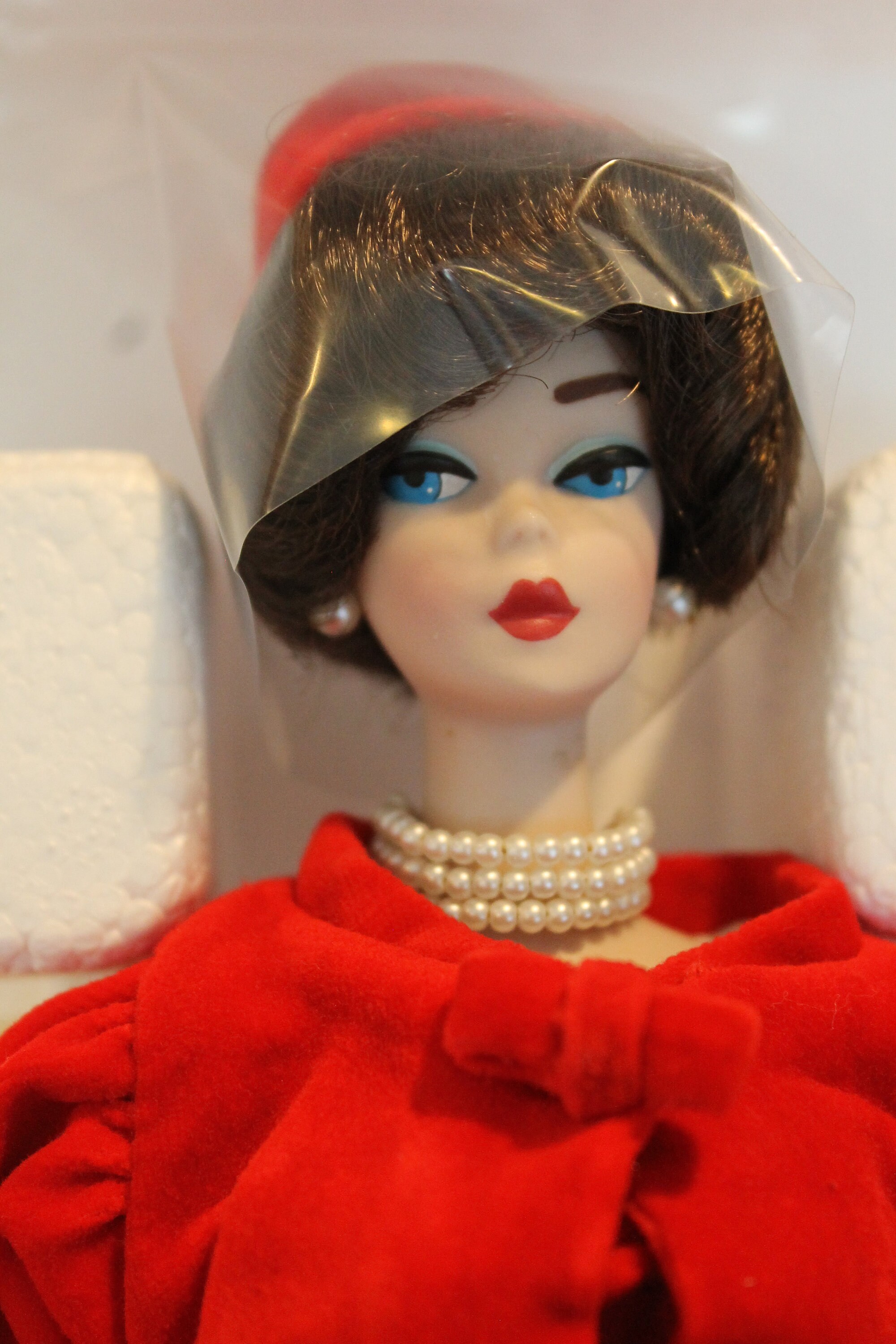 Silken Flame Porcelain Barbie From the Porcelain Treasures