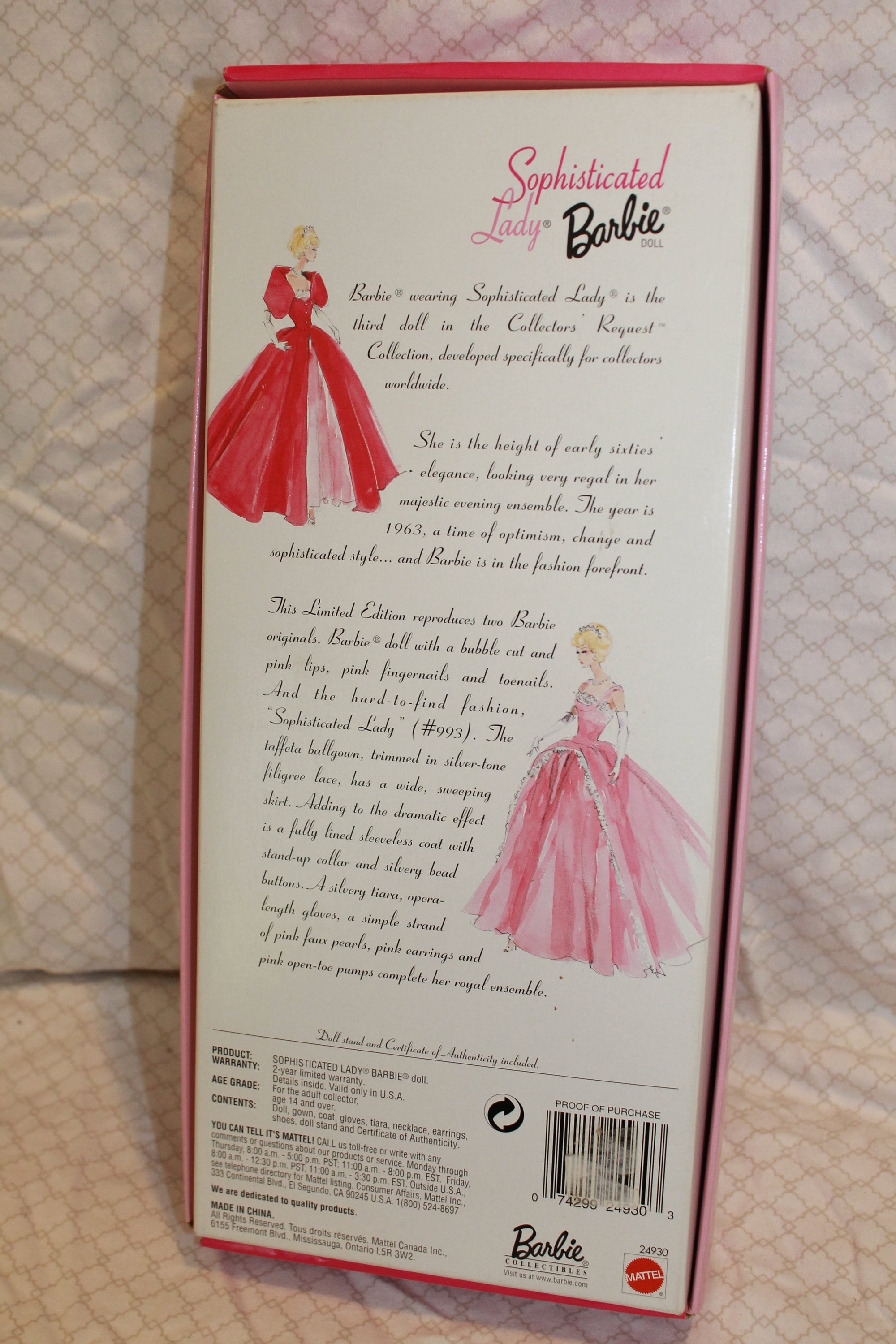 Barbie Collectors Request: Sophisticated Lady Barbie by Mattel Sophisticated Lady Barbie Collector\u0027s Request Collection - Etsy
