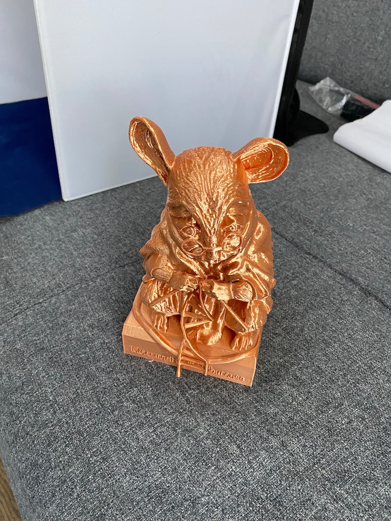 LARGE Monument to the Laboratory Mouse 3D Printed Etsy