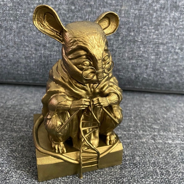 TOP QUALITY - Monument to the laboratory mouse - 3D printed