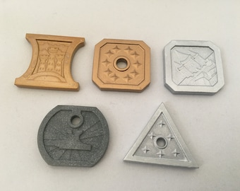 Coins Tokens Dnd 5E Compatible Printable Digital Only Dungeons and ...