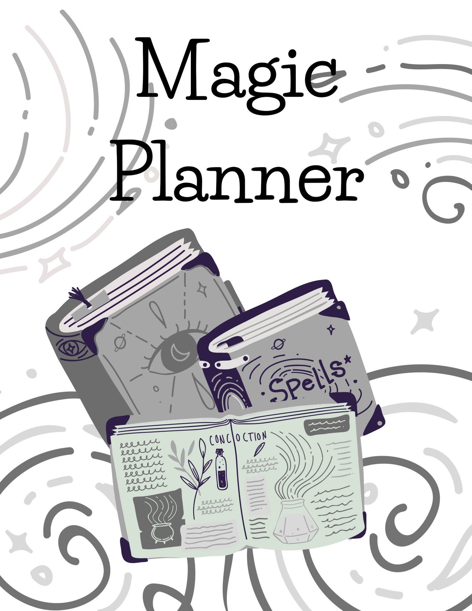 Magic Themed Planner | Etsy