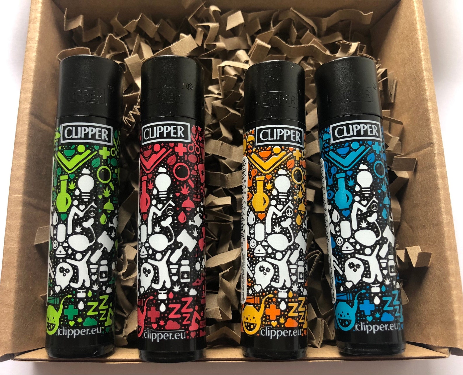 4 x Rare Clipper Lighter 4TWENTY Limited Edition 420 Etsy