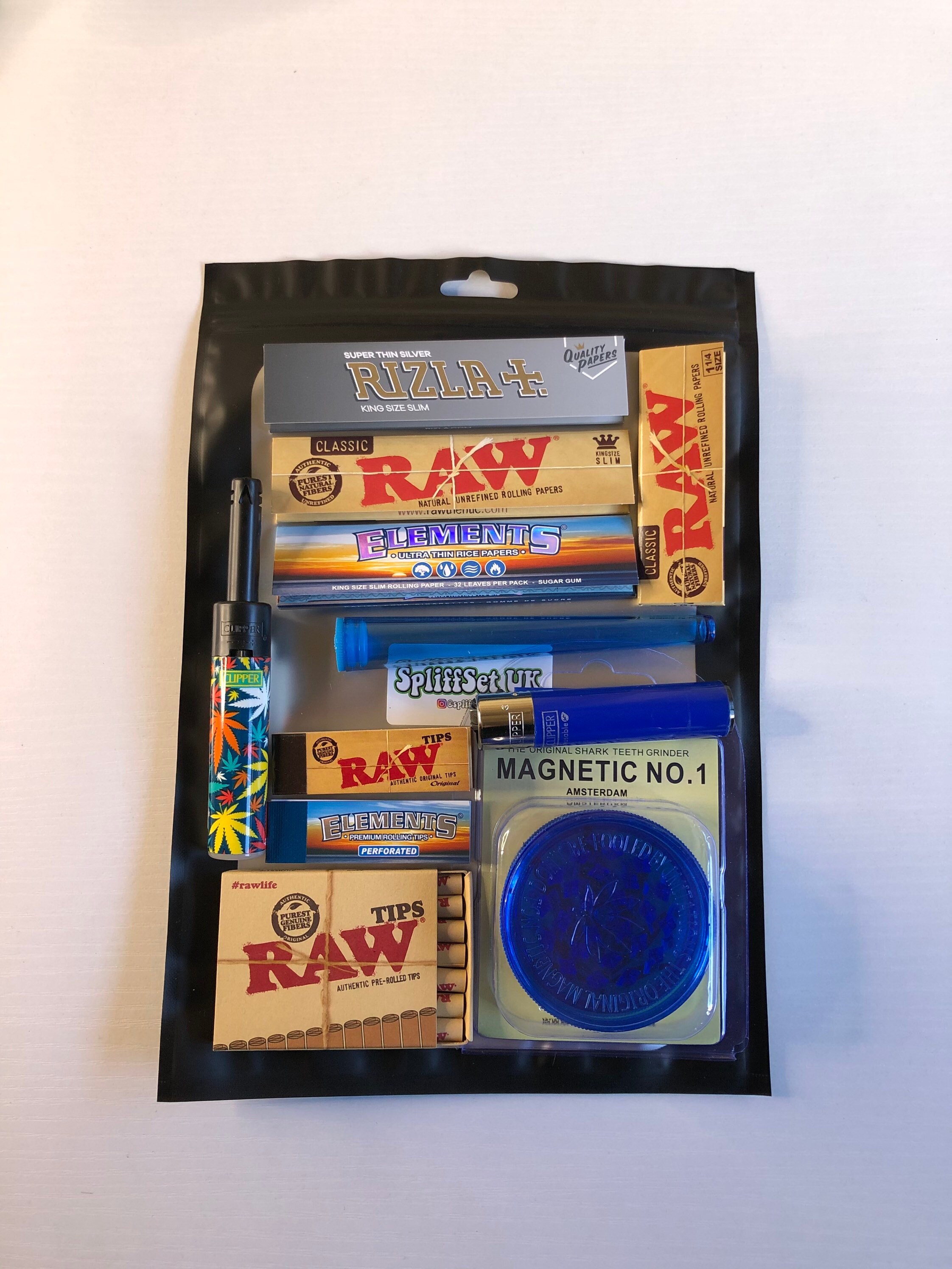 Stoner Essentials Kit 420 Gift Set Rolling Papers Grinder Doob Etsy
